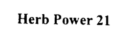 HERB POWER 21 trademark