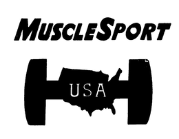 MUSCLESPORT USA trademark