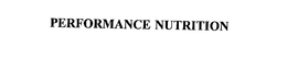 PERFORMANCE NUTRITION trademark