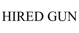 HIRED GUN trademark
