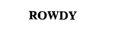 ROWDY trademark