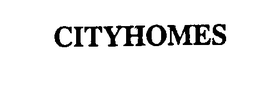 CITYHOMES trademark