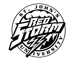 ST. JOHN'S UNIVERSITY RED STORM trademark