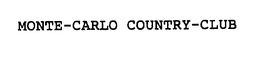 MONTE-CARLO COUNTRY-CLUB trademark