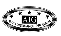 AIG AUTO INSURANCE PROGRAM trademark
