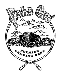 PAHA QUE' PREMIER CAMPING GEAR trademark