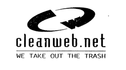 CLEANWEB.NET WE TAKE OUT THE TRASH trademark