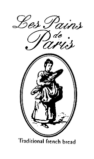 LES PAINS DE PARIS TRADITIONAL FRENCH BREAD trademark