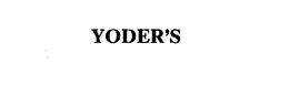 YODER'S trademark