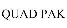 QUAD PAK trademark