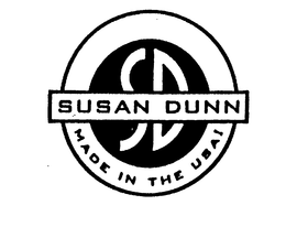 SD SUSAN DUNN MADE IN THE USA! trademark