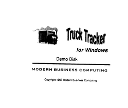 TRUCK TRACKER trademark