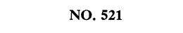 NO. 521 trademark