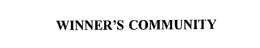 WINNER'S COMMUNITY trademark