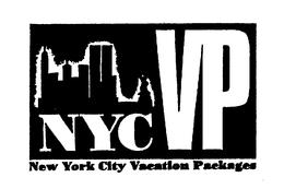 NYC VP NEW YORK CITY VACATION PACKAGES trademark