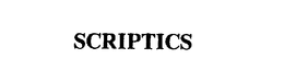 SCRIPTICS trademark