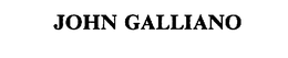 JOHN GALLIANO trademark