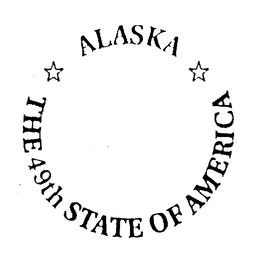 ALASKA THE 49TH STATE OF AMERICA trademark