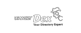 USWEST DEX YOUR DIRECTORY EXPERT trademark