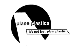 PLANE PLASTICS IT'S NOT JUST PLAIN PLASTIC trademark