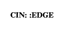 CIN: :EDGE trademark