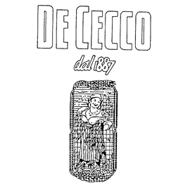 DE CECCO DAL 1887 trademark