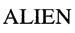 ALIEN trademark