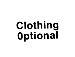 CLOTHING OPTIONAL trademark