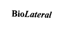 BIOLATERAL trademark
