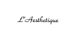 L' AESTHETIQUE trademark