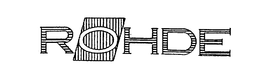 ROHDE trademark