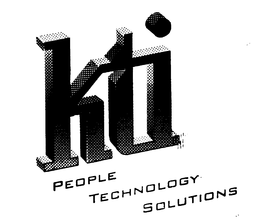 KTI PEOPLE TECHNOLOGY SOLUTIONS trademark