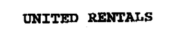 UNITED RENTALS trademark