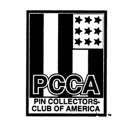 PCCA PIN COLLECTORS CLUB OF AMERICA trademark