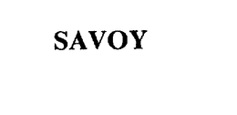 SAVOY trademark