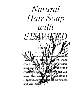 NATURAL HAIR SOAP WITH SEAWEED trademark