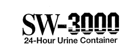 SW-3000 24-HOUR URINE CONTAINER trademark