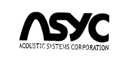 ASYC ACOUSTIC SYSTEMS CORPORATION trademark