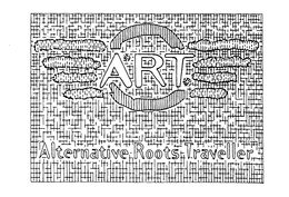 ART ALTERNATIVE ROOTS TRAVELLER trademark