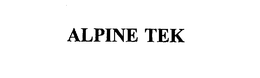 ALPINE TEK trademark