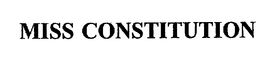 MISS CONSTITUTION trademark