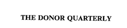 THE DONOR QUARTERLY trademark