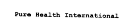 PURE HEALTH INTERNATIONAL trademark