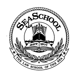 SEASCHOOL THE LAW SCHOOL OF THE SEA EST. 1977 trademark