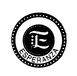 E ESPARANZA trademark