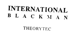 INTERNATIONAL BLACKMAN IB trademark