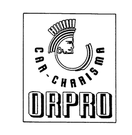 ORPRO CAR-CHARISMA trademark