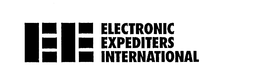 EE ELECTRONIC EXPEDITERS INTERNATIONAL trademark