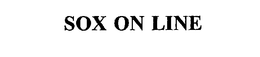 SOX ON LINE trademark