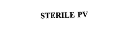 STERILE PV trademark